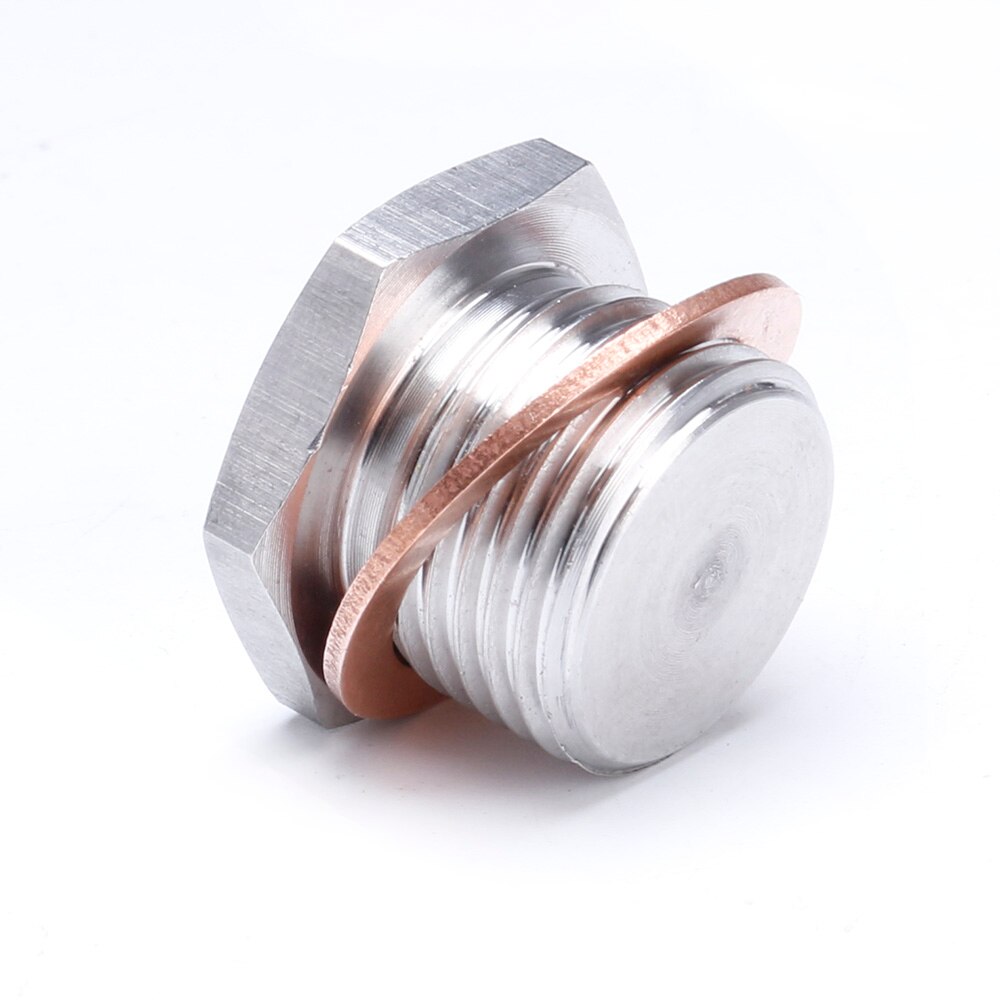 304 Stainless Steel O2 Oxygen Sensor Plug M18 X 1.5 Thread Fit For American European Japanese Cars and Trucks