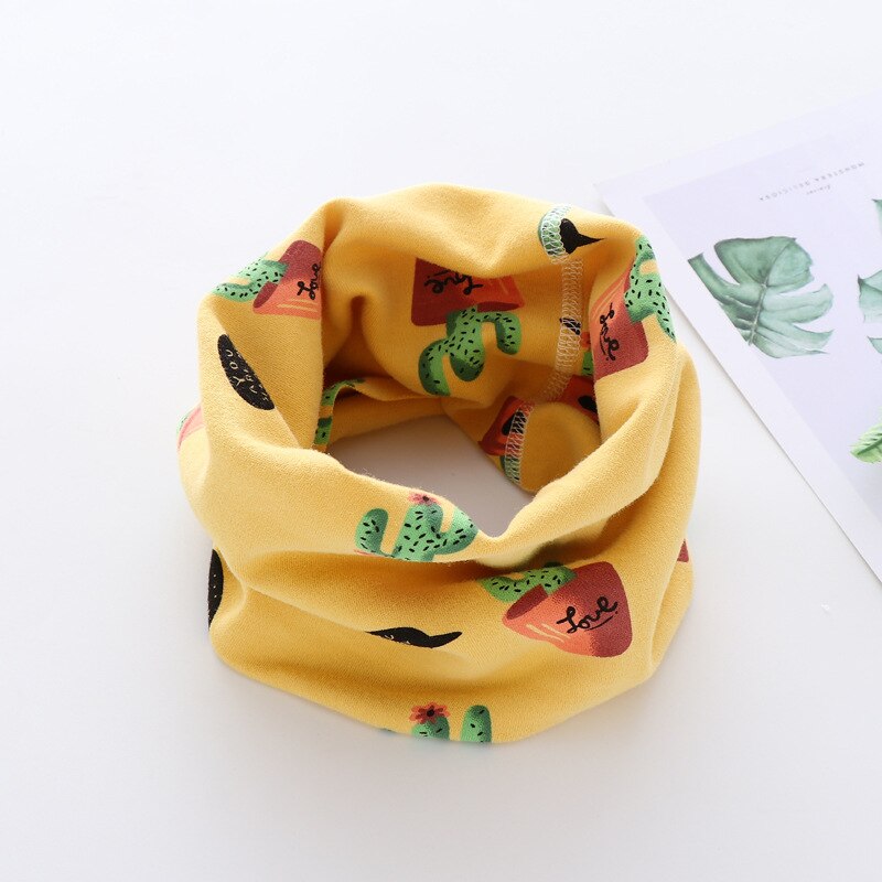 Écharpe en coton pour enfants de 0 à 10 ans, col à la pour garçons et filles, collection printemps automne hiver: 010