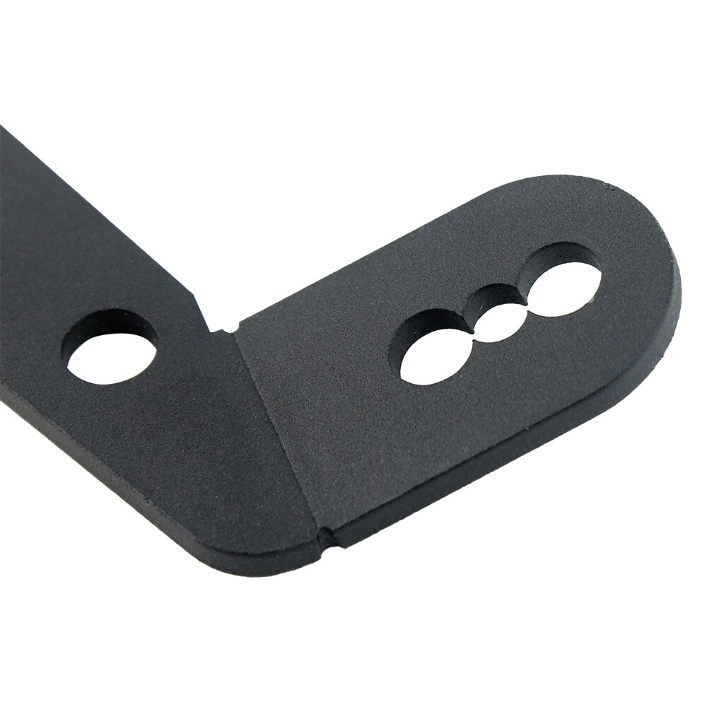 Barra de luz Led para montaje de capó, Kit de soportes de moución delantera para parabrisas para Jeep Wrangler JL , accesorios para coche, 1 par