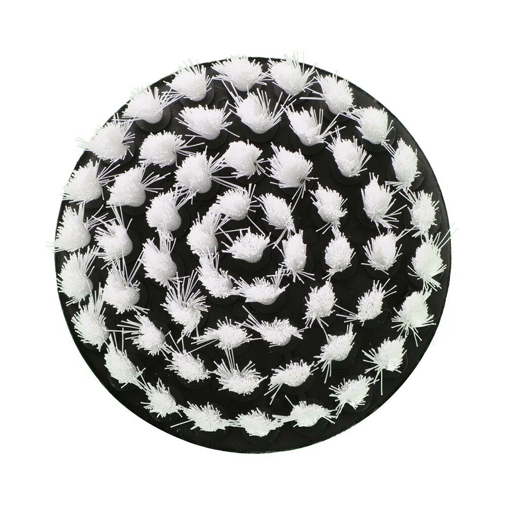 Accesorio de cepillo de taladro suave de 4 pulgadas, cepillo de pulido para limpieza de alfombras, cuero, vidrio, tapicería, neumáticos de coche, herramientas de cepillo de limpieza redondo