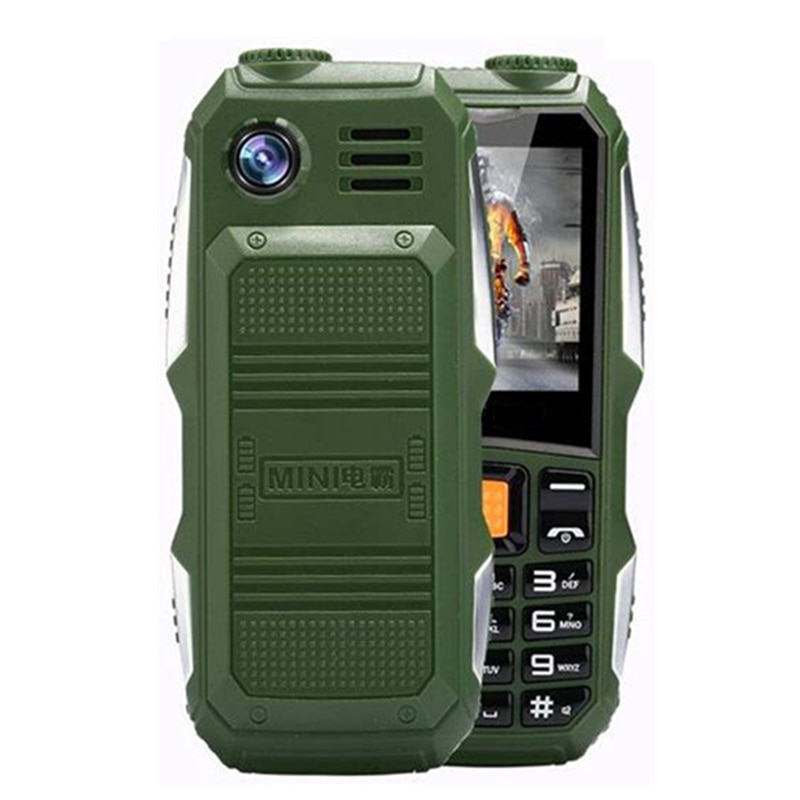 Xeno J1 Grote batterij 3800mAh Telefoon Dual sim GSM shockproof mobiele Telefoon grote torch Speaker Senior Elder mobiele telefoon russische SOS