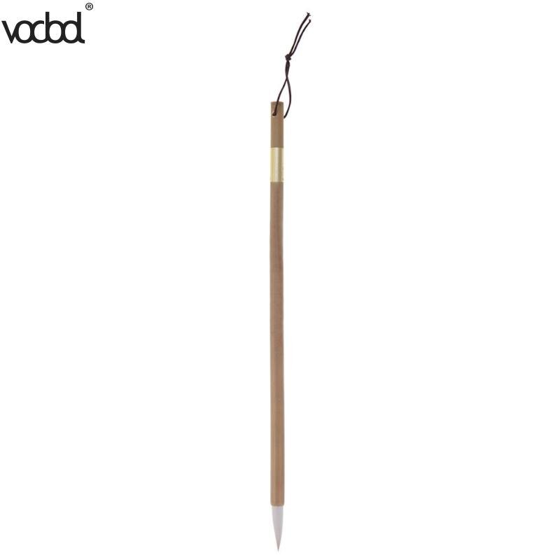 Bamboo Calligraphy Writing Pen Artist Chinese Ink Painting Goat Hair Brush Pens Kids Learn Stationery Tools School Supplies