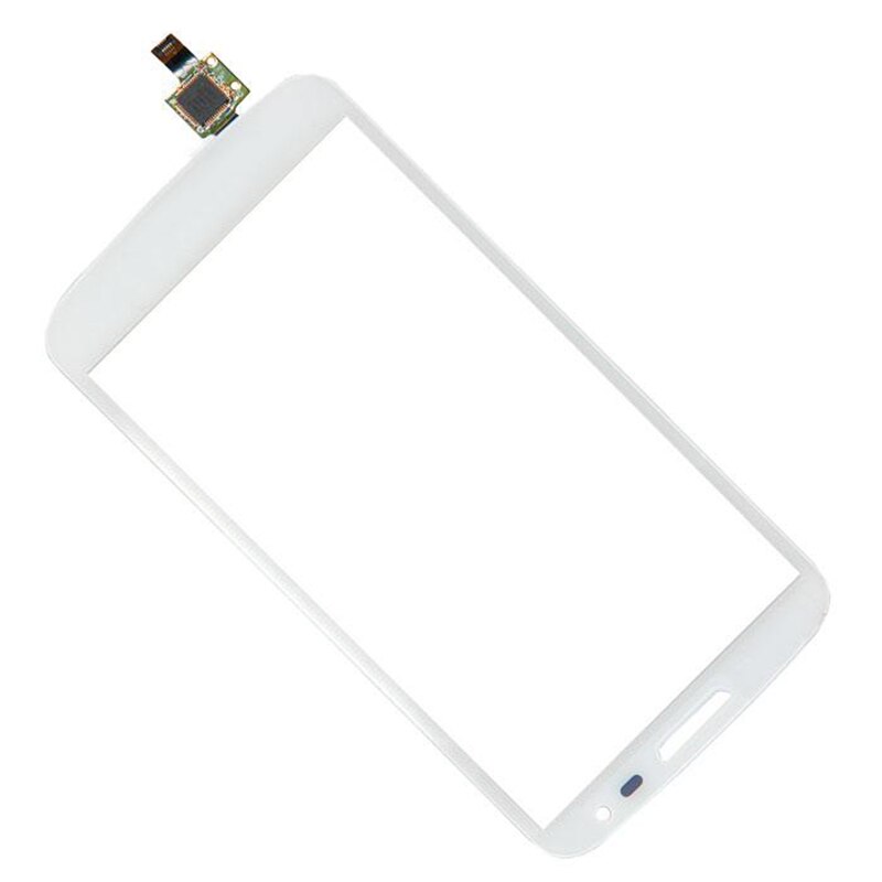 Voor lg  g2 mini  d618 d620 d621 d625 touchscreen digitizer glas lens paneel sensor buitenkant zwart wit vervanging (geen lcd)