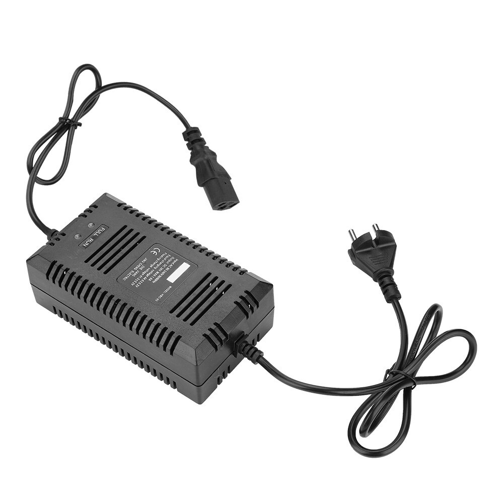 Electric Bicycle Charger 3 Pins/XLR/DC Connector 110-240V EU Plug 36V 1.8A Battery Intelligent Charger for Electric Bike E-bike