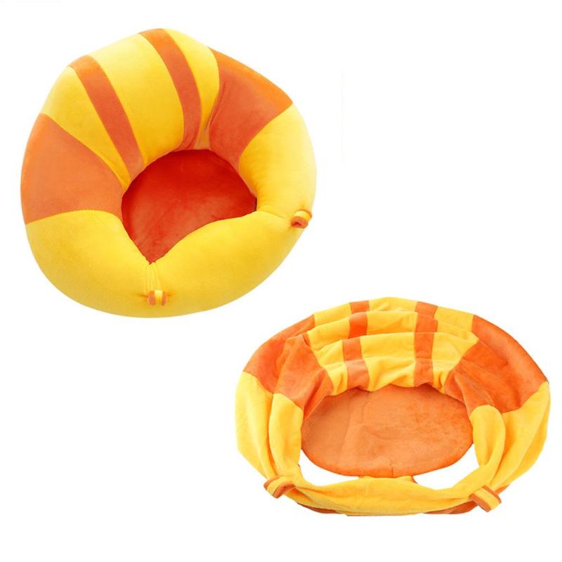 Sofa Support Seat Cover Baby Plush Chair Learning To Sit Comfortable Toddler Nest Puff Washable without Filler Cradle Sofa Chair: 10
