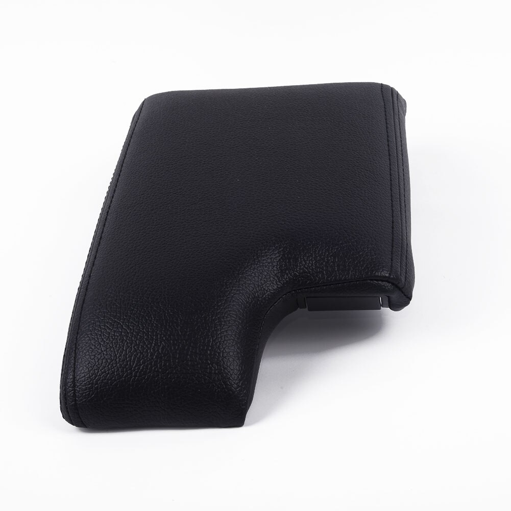 Produkt plastik sort læder armlæn midterkonsol låg låg til bmw  e46 3 serie 1999-2004 til bil