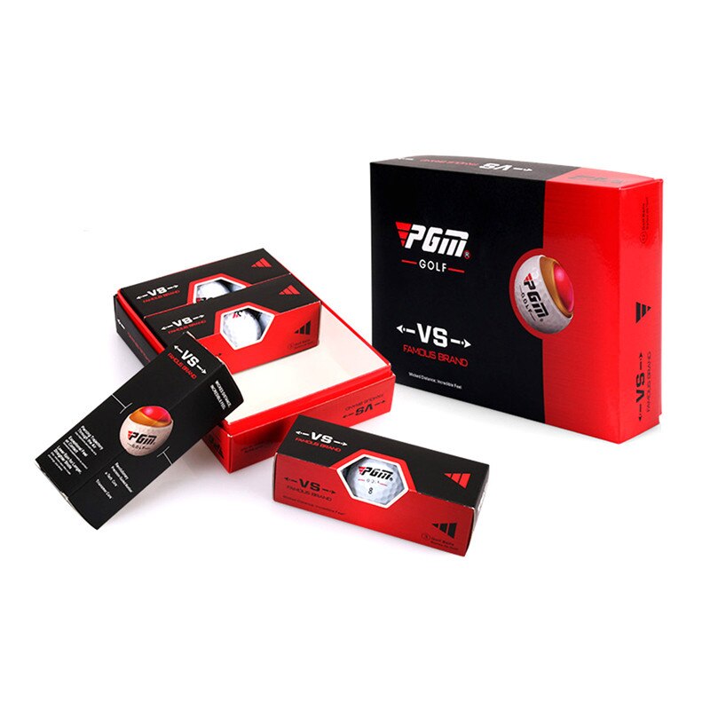 golf ball markeracustrike golf matt tre-etterslep kamp ball eske pakke golf ball sett søle bruk ball golf: 12 stk