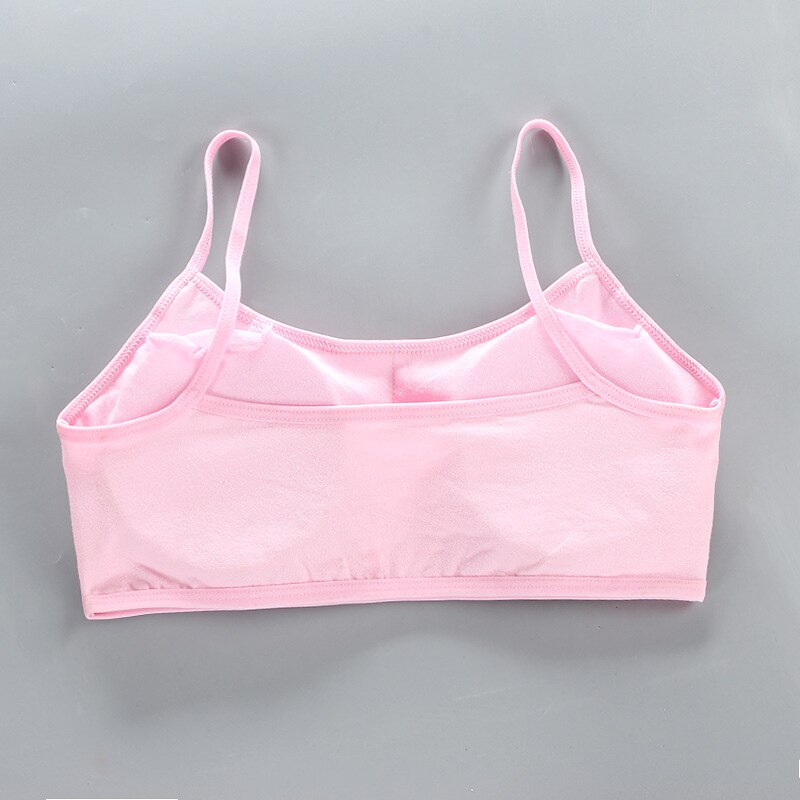 Ado Filles Soutien-Gorge 12 Sous-Vêtements pour Adolescent Enfants Sous-Vêtements Enfants Sous-Vêtements Lingerie 8-14T Étudiant Écolière Tube Top Topic Rose