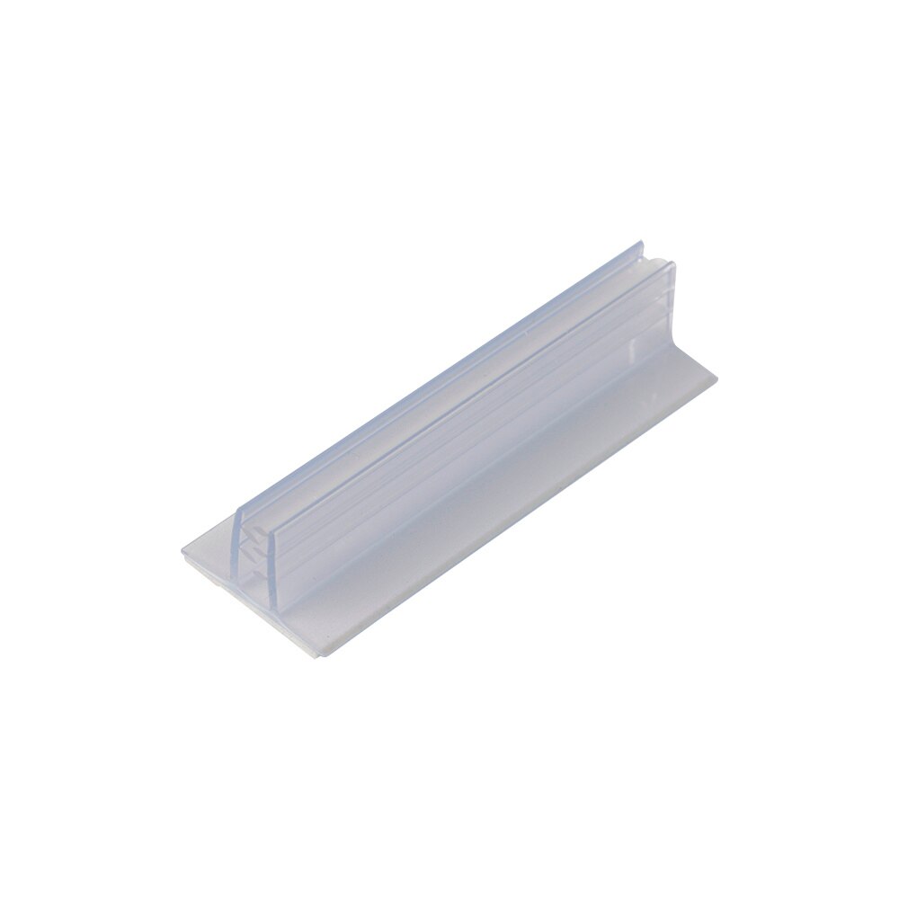 Klar Kunststoff Regal Etikett Halfter Regal Zeichen Fahrkarte Clips Selbstklebende zu verwöhnen Kt Poster Karton Greifer Stehen: 75MM
