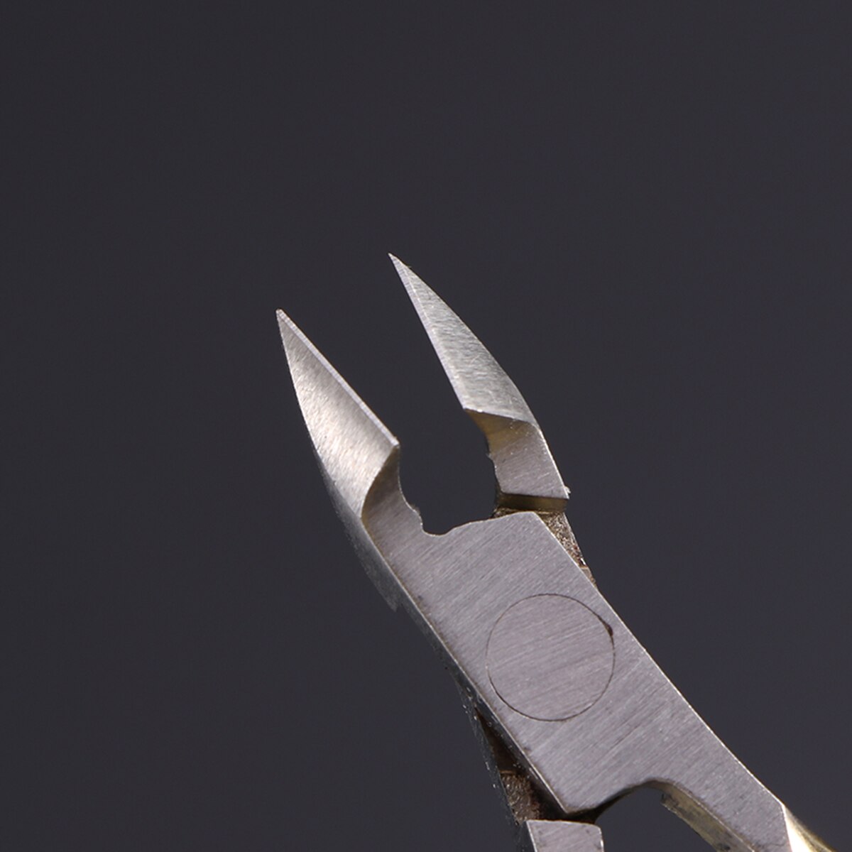 D501 4-Inches Full Jaw Golden Cuticle Nipper Cutter Clipper Stainless Steel with Double Springs Manicure Pedicure and Nail Tool