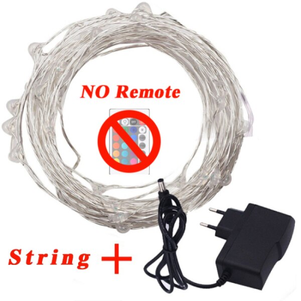 Waterproof RGB Led Strip Light 5M 10M 15M LED String DC12V Fiexble Light Led Ribbon Tape LED String lights tape lighting: RGBString / Waterproof / 15m