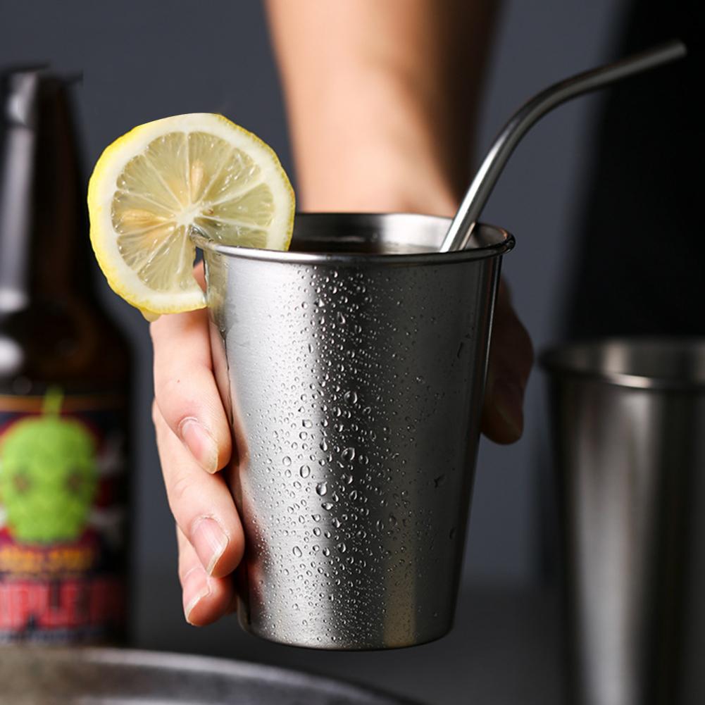 350/500ml Espresso Cups Stainless Steel Stackable Mug Coffee Cups Juice Beer Mug Water Cup Tumblers Coffee Mug Drinking Cup