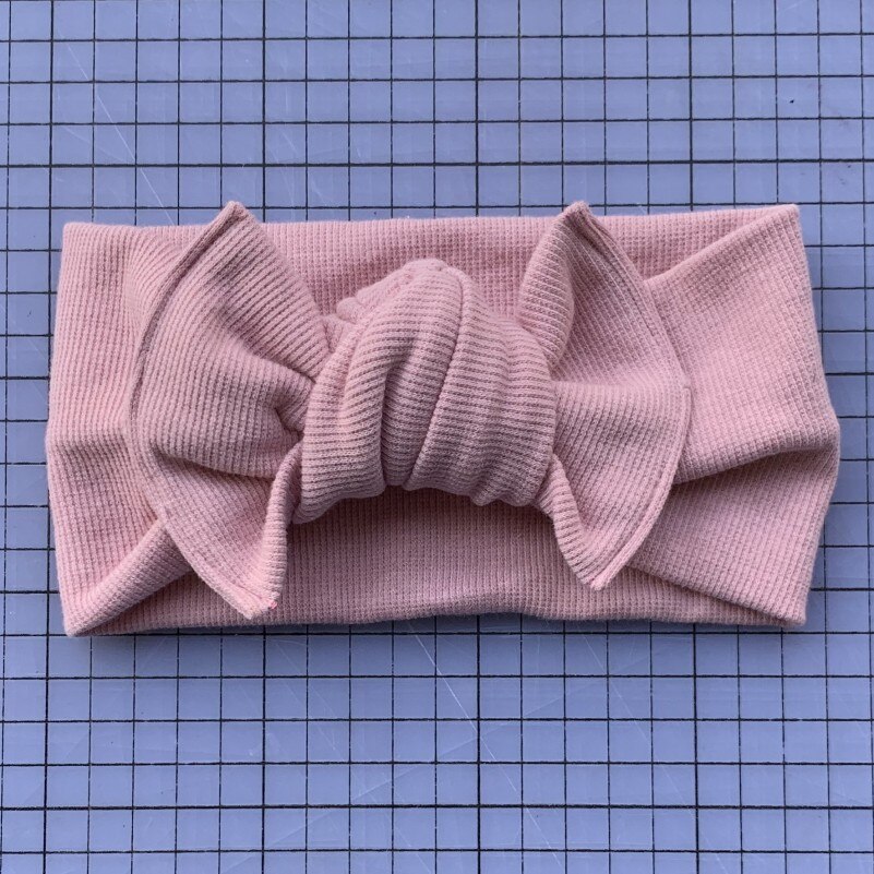 18 teile/los oben Knoten Bogen Stirnband Baby BöGen Stirnband Chaotisch Bogen Headwraps Baby Haar-accessoire