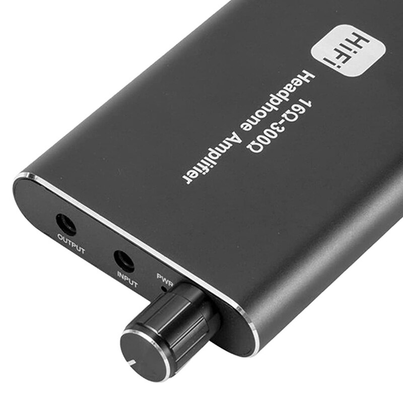 Headphone Amplifier Headphone AMP 3.5Mm Stereo Audio Input Volume Control