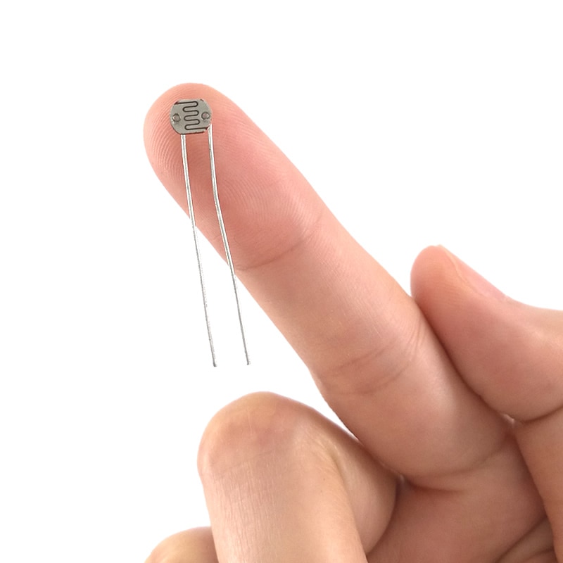 MCIGICM 50pcs 5516 5537 5528 5549 5539 light dependent photo resistor photoresistor resistor 5mm photosensitive resistance LDR