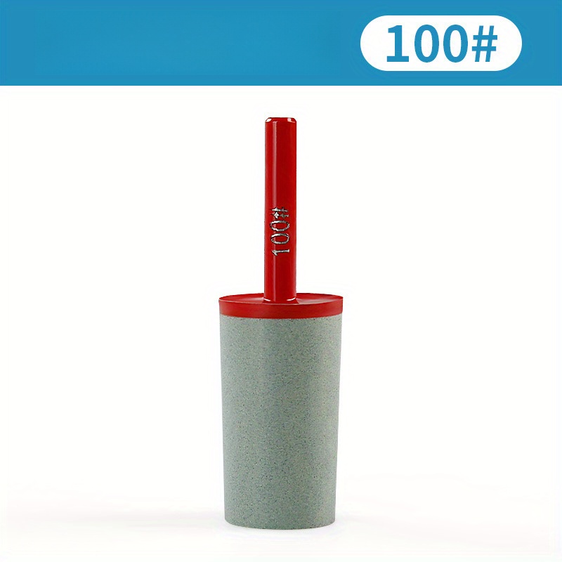 1pcs 50-1500Grit with 6mm Shank Diamond Resin Grinding Head Cylindrical Small Grinding Wheel Stone Relief Polishing Stone