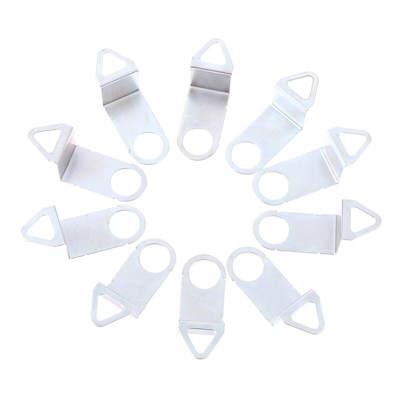 10 Stks/partij Sliver Kleuren Legering Wandklok Haken Diy Klok Beweging Mechanisme Metalen Opknoping Accessoires