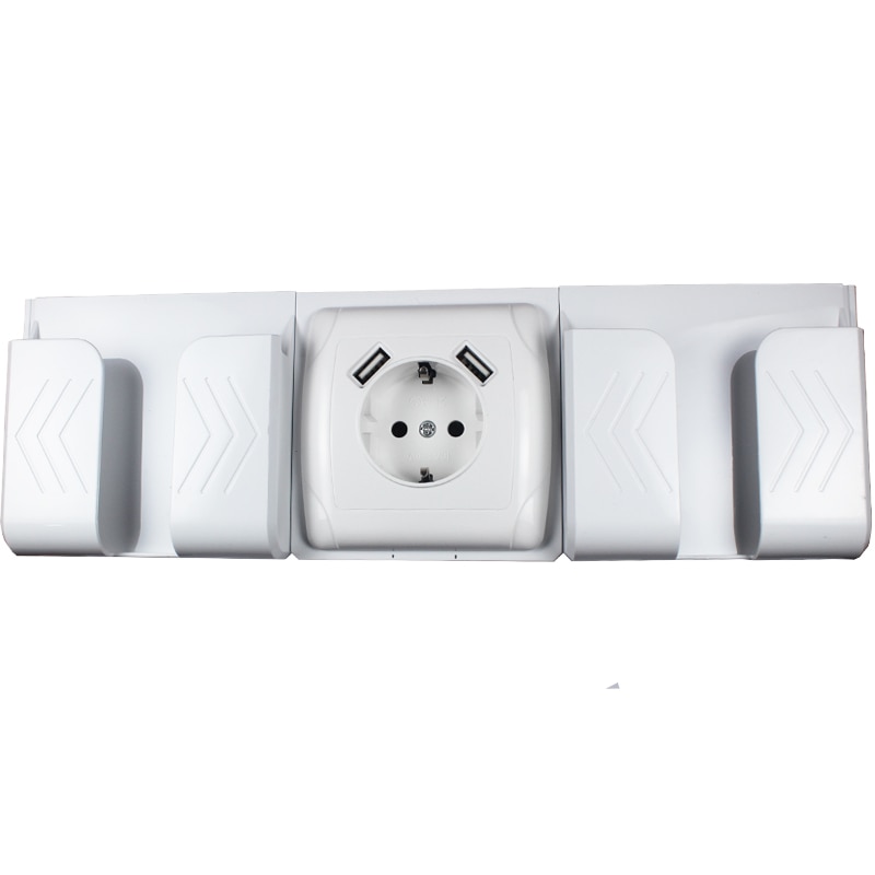 Multifunctionele Wall Mounted Socket Frame Voor Houder Bracket Holder Stabiele Vaste Mount KyD-01