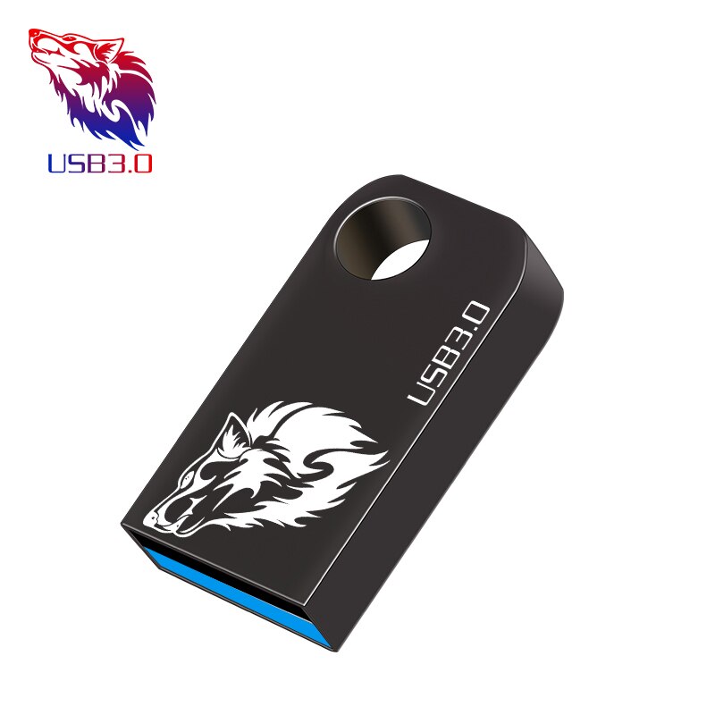 Mini Usb 3.0 Flash Drive 128Gb 64Gb 32Gb High Speed 16Gb 8Gb 4Gb Geheugen flash USB3.0 Stok Kleine U Disk: 8GB / Gray