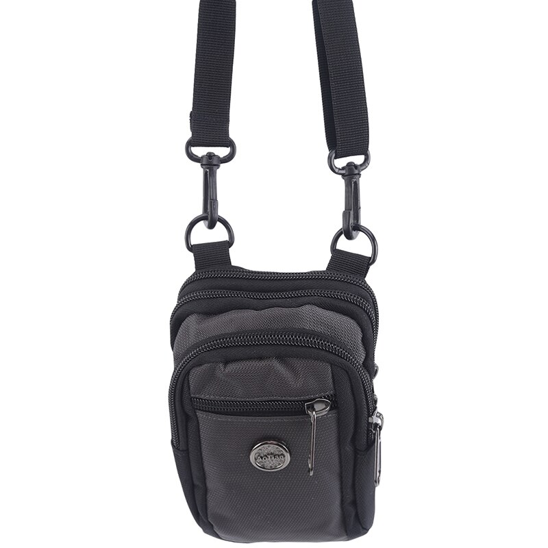 Multifunction náilon bolsas das mulheres sacos unisex zíper crossbody sacos bolsa embreagem telefone carteira bolsa de ombro cintura saco pendurado
