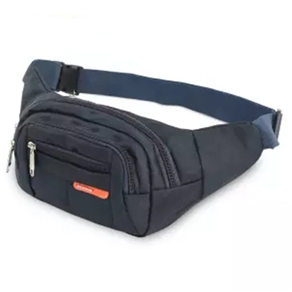 Sac banane en toile de grande capacité pour homme et femme, couleur unie, idéal pour les voyages en plein air: 9