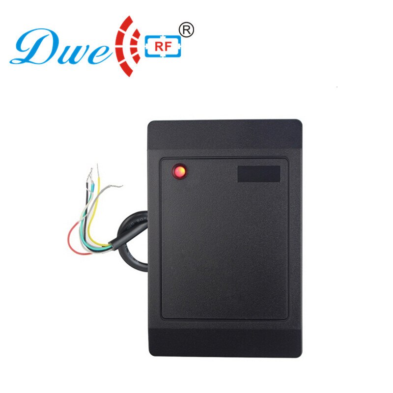 DWE CC RF control card readers rf id Rs232 proximity access control 125 khz 13.56mhz rfid reader short range 12V: 13.56mhz rs232 black