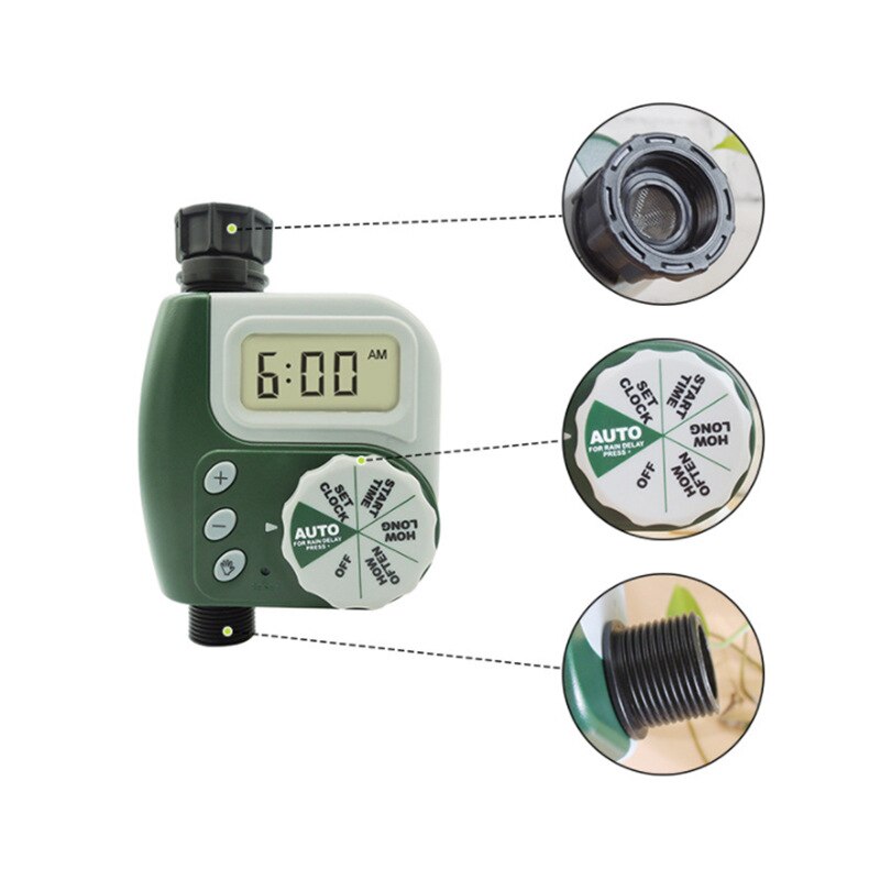 Automatische Watering Timer Programmeerbare Huis Tuin Irrigatie Timer Controller Watering Sprinkler Systeem