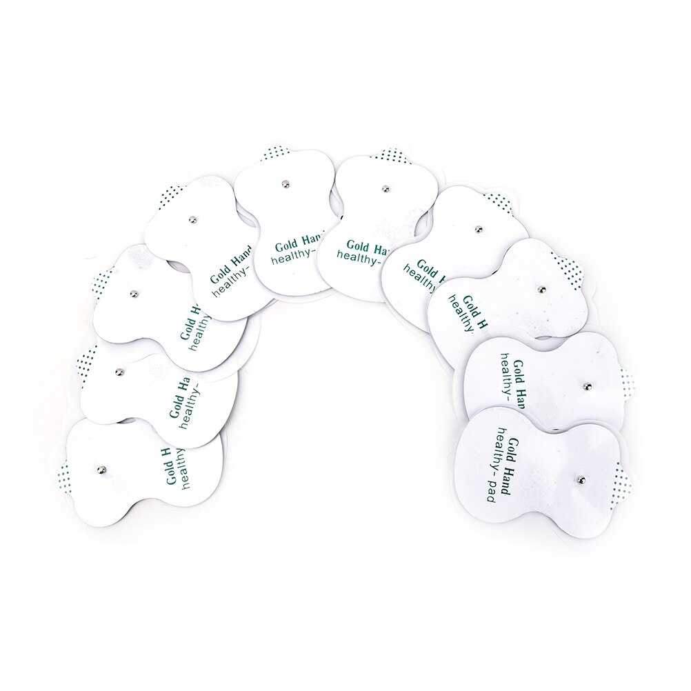 10 Stuks Elektroden Voor Tientallen Acupunctuur Therapie Pad Voor Afslanken Elektrische Body Machine Massager Adhensive Gel Pad Gezondheidszorg