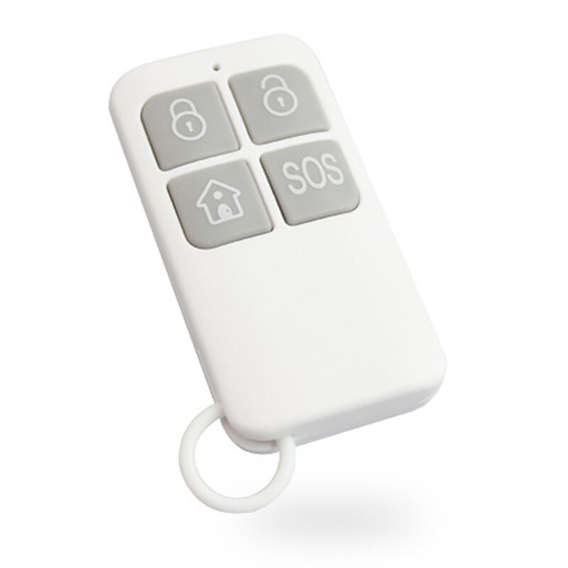 -Smart Home Burglar Alarm Accessories 433Mhz Wireless Remote Control 4 Key Remote Control