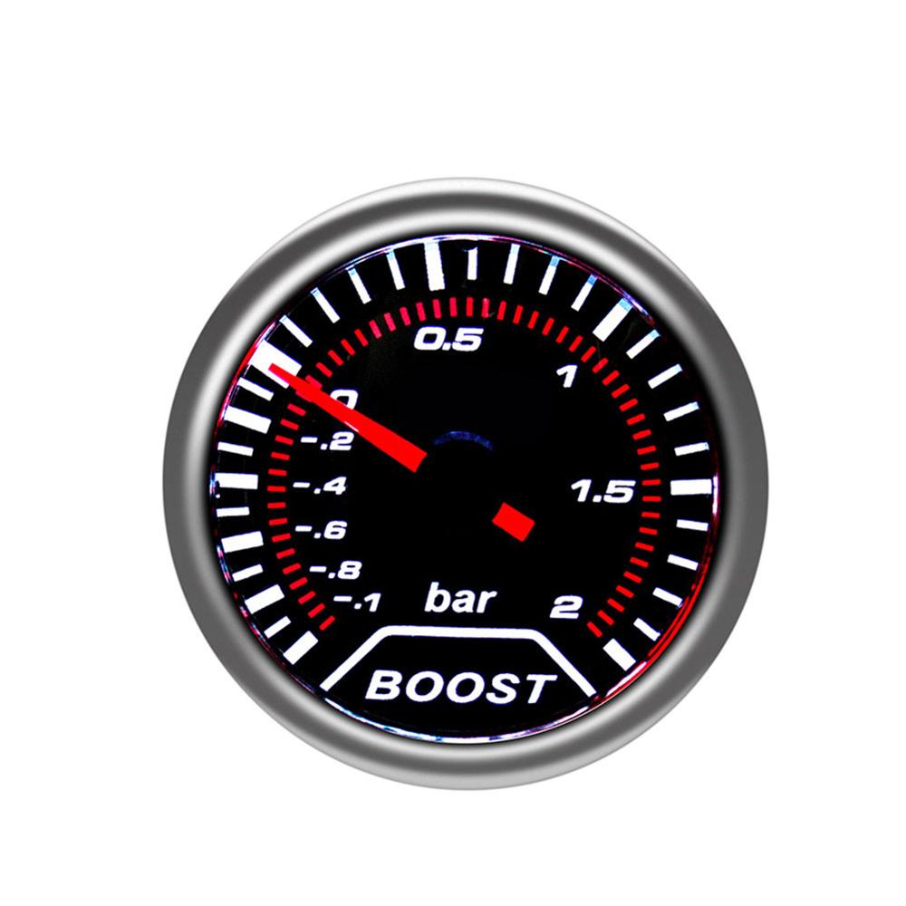 2 "52 Mm Auto Turbodrukmeter Bar Psi Exhaust Gas Temp Water Temp Olie Temp Olie Druk Air Fuel gauge Voltmeter Toerenteller: BOOST GAUGE