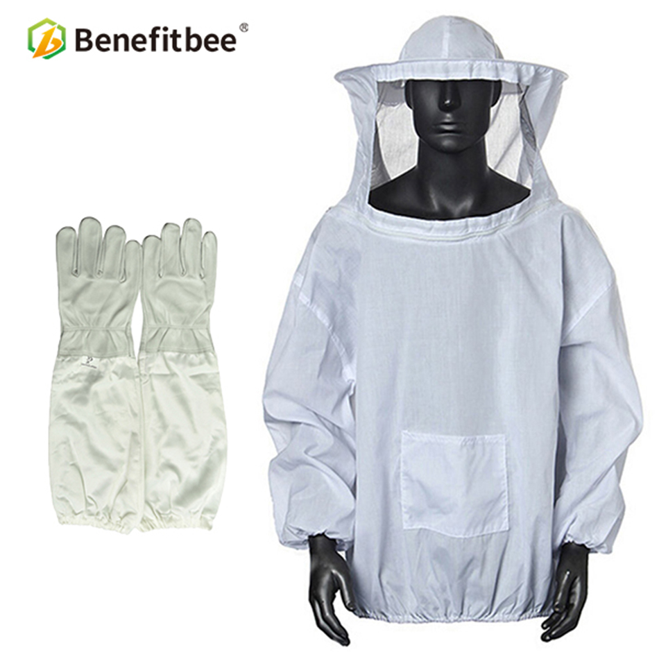 Chaqueta de traje de Apicultura de abeja para Apicultura de apicultor de protección uniformes de Apicultura equipo de Apicultura