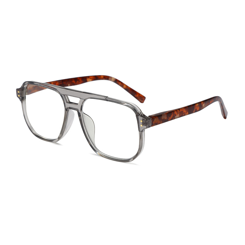2025 gafas de lectura de aviación mujeres hombres Vintage Anti luz azul gafas para presbicia Polit gafas graduadas + 1,0 ~ + 4,0: Rojo / +400