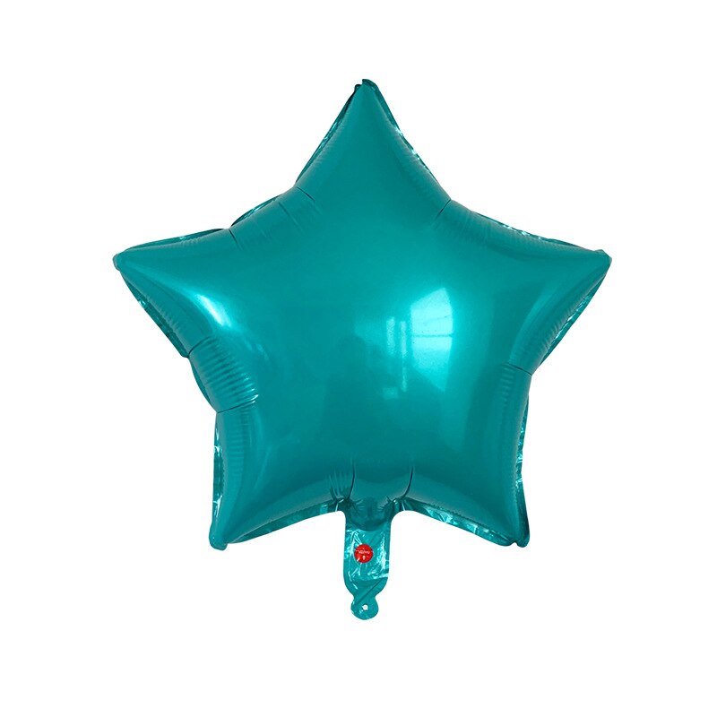 Launch Ballon 18-Inch vijfpuntige Ster Aluminium Film Ballon Decoratieve Scène Independence Day Aluminium Film Ballon