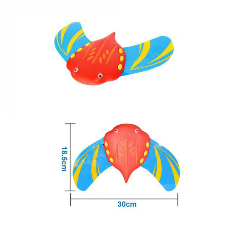 Mini Fish Underwater Glider Self-Propelled Adjustable Fins Pool Game For Children Kids