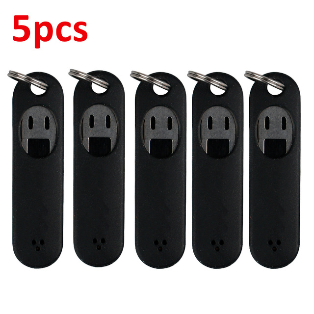 5 stks Anti-verloren Sim-kaart Eject Pin Naald met Opbergdoos Universele Mobiele Telefoon Stalen Ejector Pin Sim-kaart Lade Opener Sleutelhanger: Roze