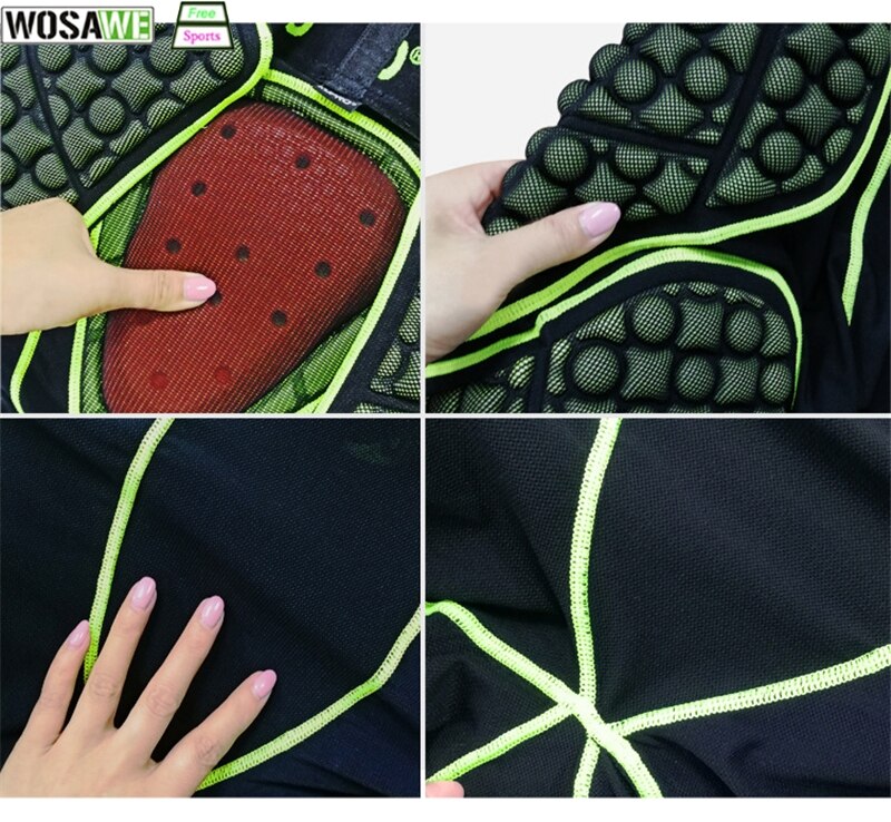 PROPRO Fiets mtb Shorts Hip Protector Motocross Off-road Bescherming Apparatuur Hip Padded Shorts Skiën Schaatsen Veiligheid Gear