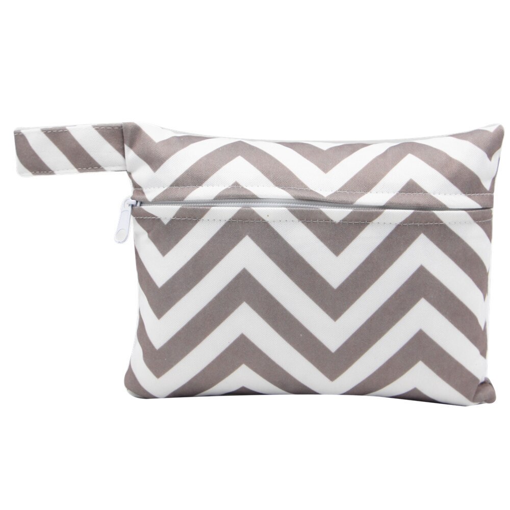 Balleenshiny 14*18cm Gedruckt Tasche Windel Tasche Wasserdicht Nass Tasche Baby Windel Taschen Eimer Liner Wäsche Tasche für Baby Tuch Windel: T8