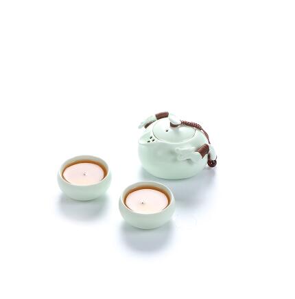 Théière en céramique gaiwan tasse à thé pour puer | Théière chinoise, service à thé portable, verres: Style Q