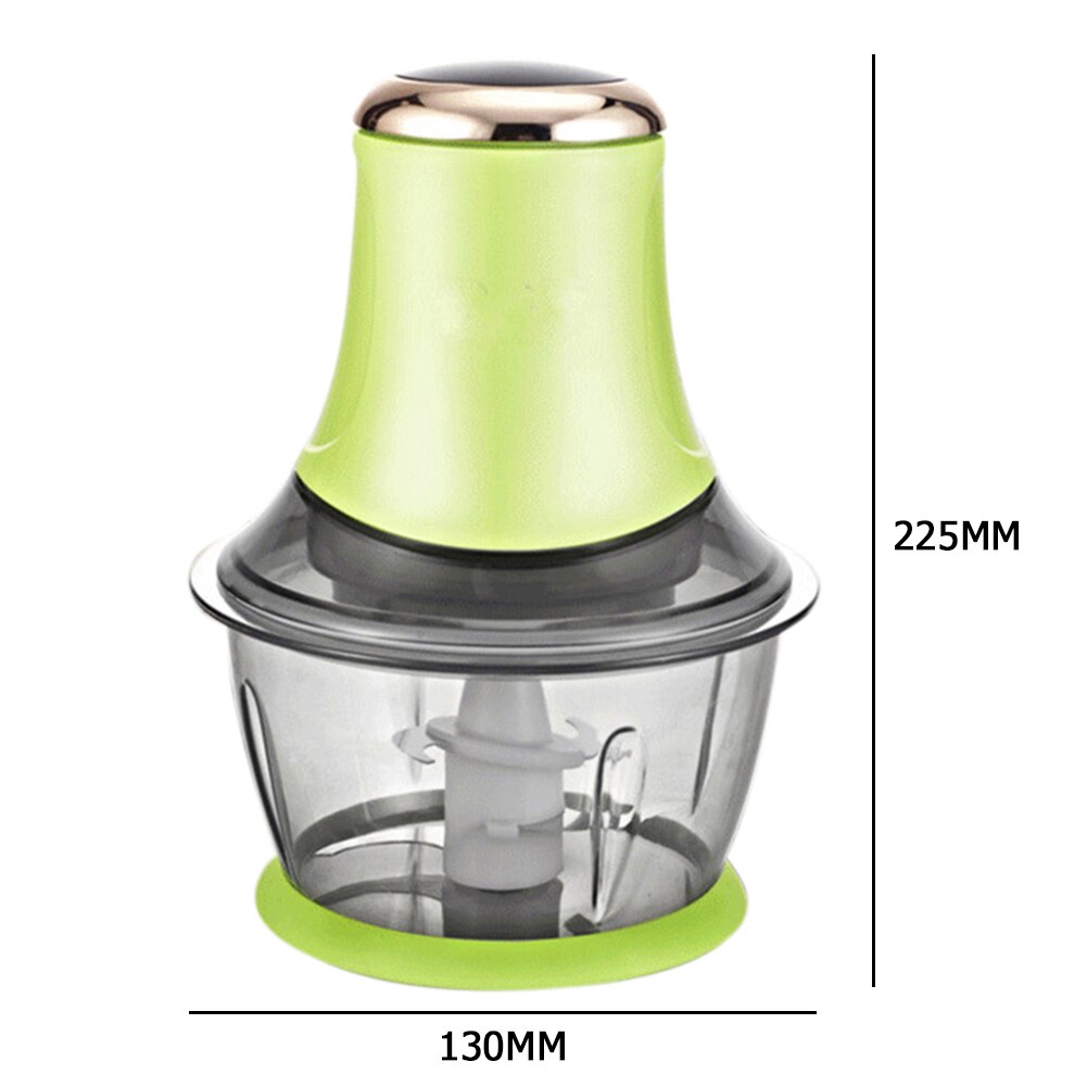 1.2L Capacity Meat Grinder Food Chopper Stainless Electric Kitchen Electric Chopper Meat Grinder Shredder