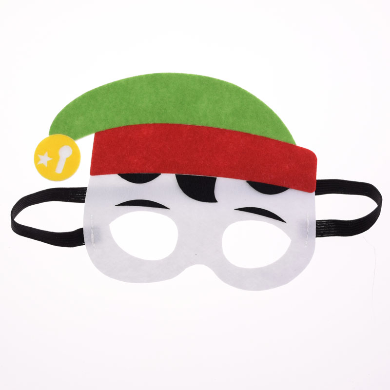Schneemann Maske Santa Claus Gläser Maske Kinder Kostüm Halloween Weihnachten DIY Maskerade Eye Maske Cosplay Frohe Weihnachten Neue