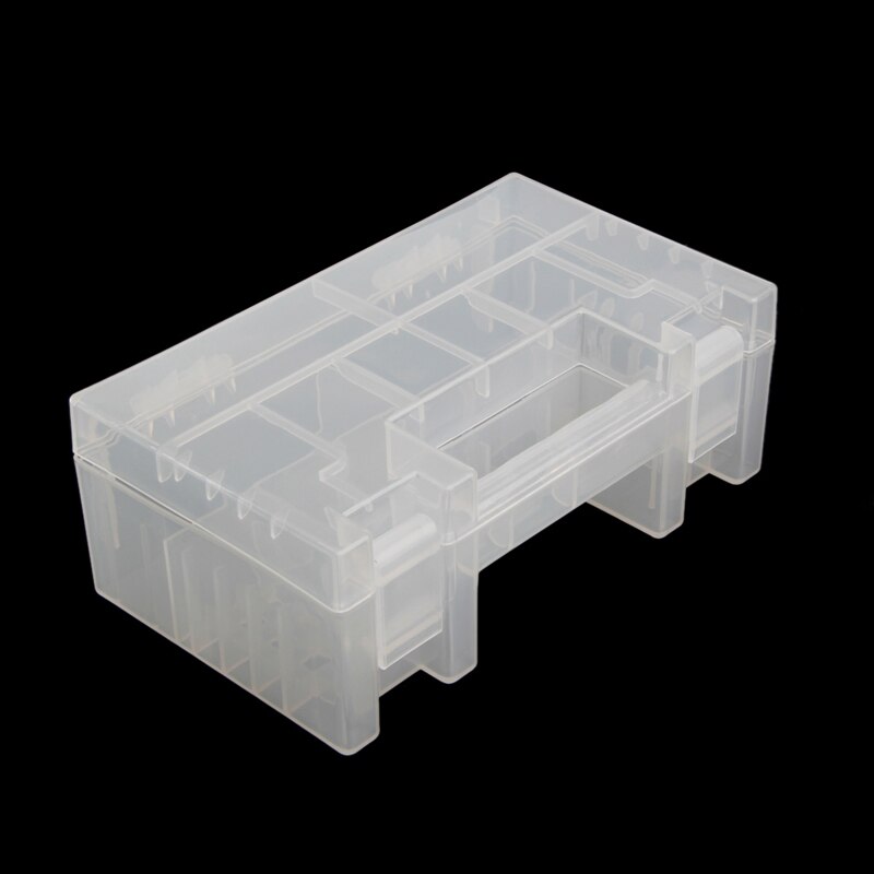 Plastic Case/Organizer/Houder/Container Batterij Opbergdoos voor AAA 9V Batterij