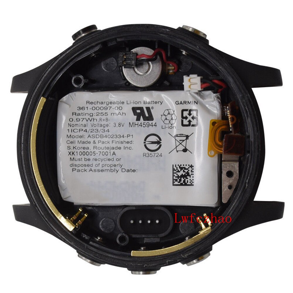 Originele kit voor garmin forerunner 935 horloge origineel vervangingsonderdeel voor batterijdeksel achterkant