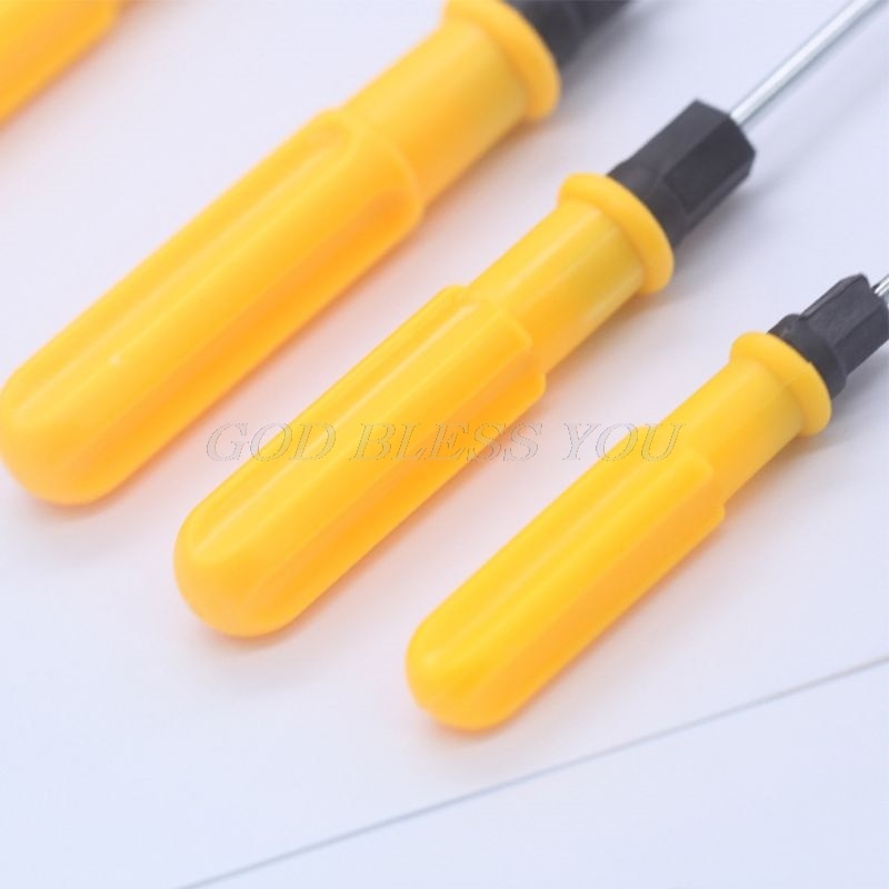2 Sides For Phillips and Slotted Double Head Screwdrivers Portable Repair Tools