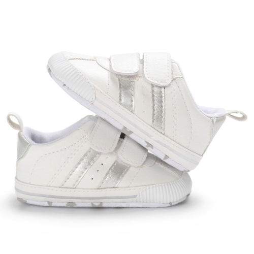 Babysko baby nyfødt spædbarn sko blød sål krybbe sko afslappede sneakers 0-18m