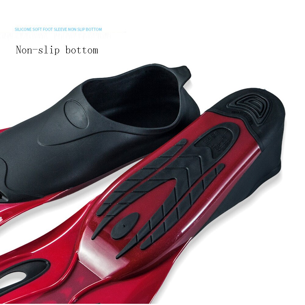 Volwassen Mannen En Vrouwen Professionele Milieubescherming Tpr Zwemmen Duiken Vinnen Set Gratis Snorkelen Zwemmen Vinnen