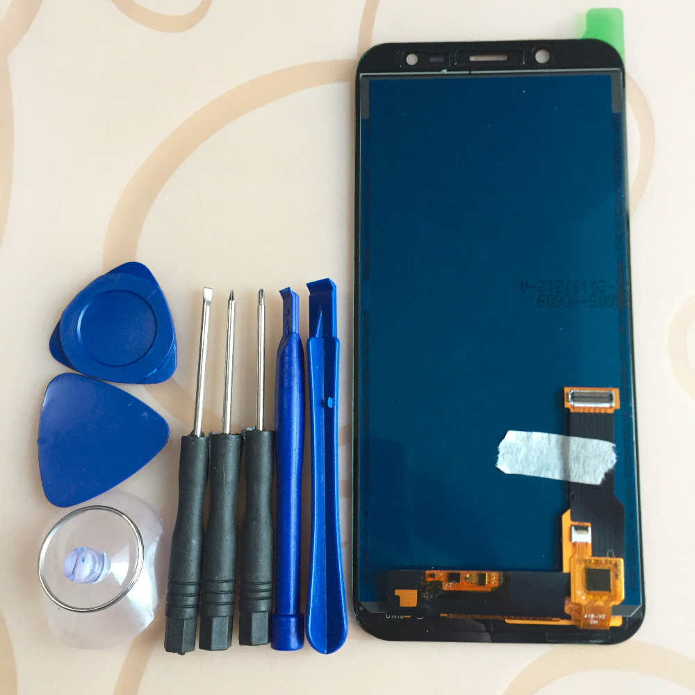 For Samsung Galaxy J6 J600 J600F/DS J600G/DS J600F Touch Screen Digitizer + LCD Display Assembly + Tools