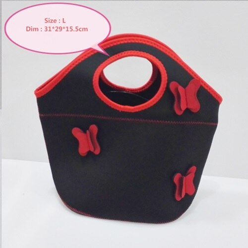 100% Neoprene thermal lunchbox lancheira bolsa de franja thermal bag bolsa termica lunch bags insulation for women ALB394D: 21