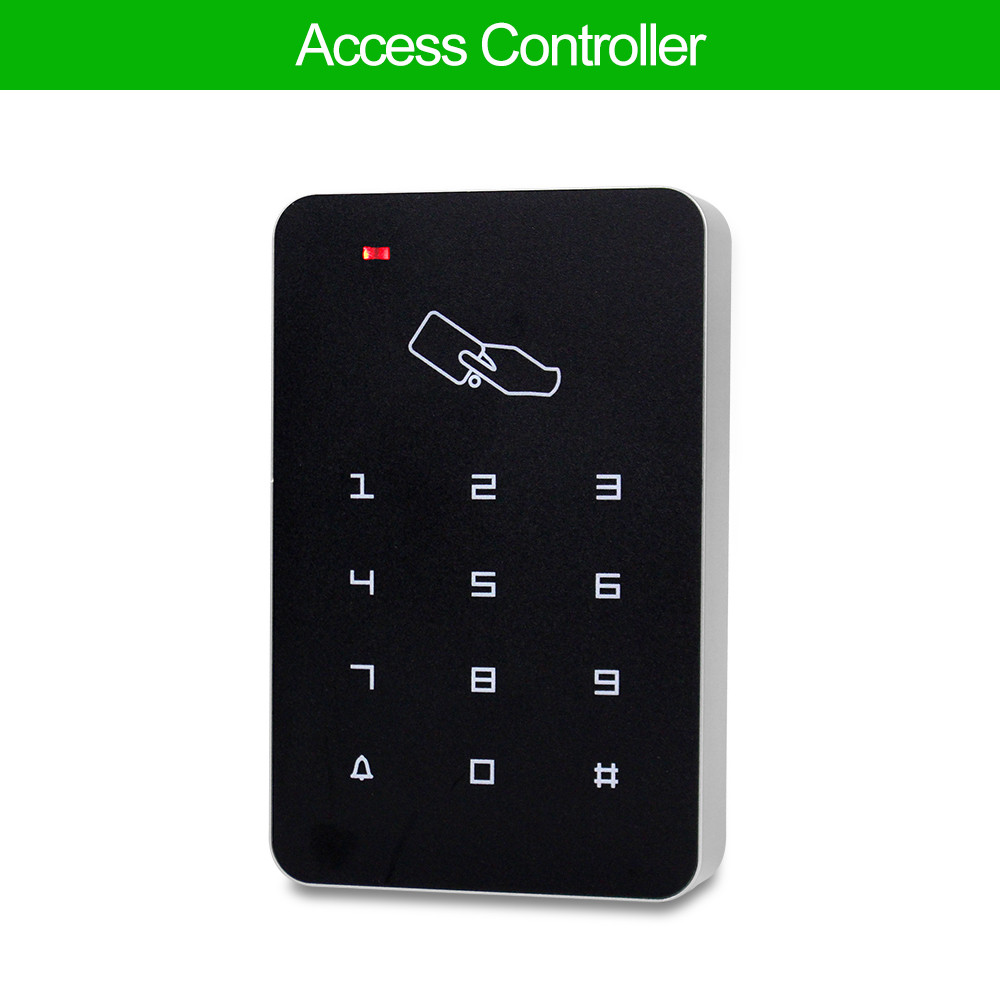 OBO Access Control Keypad RFID Keyboard Waterproof Outdoor Cover 125KHz Standalone Access Controller System Reader 10pcs Keyfobs: RFID Keypad ONLY