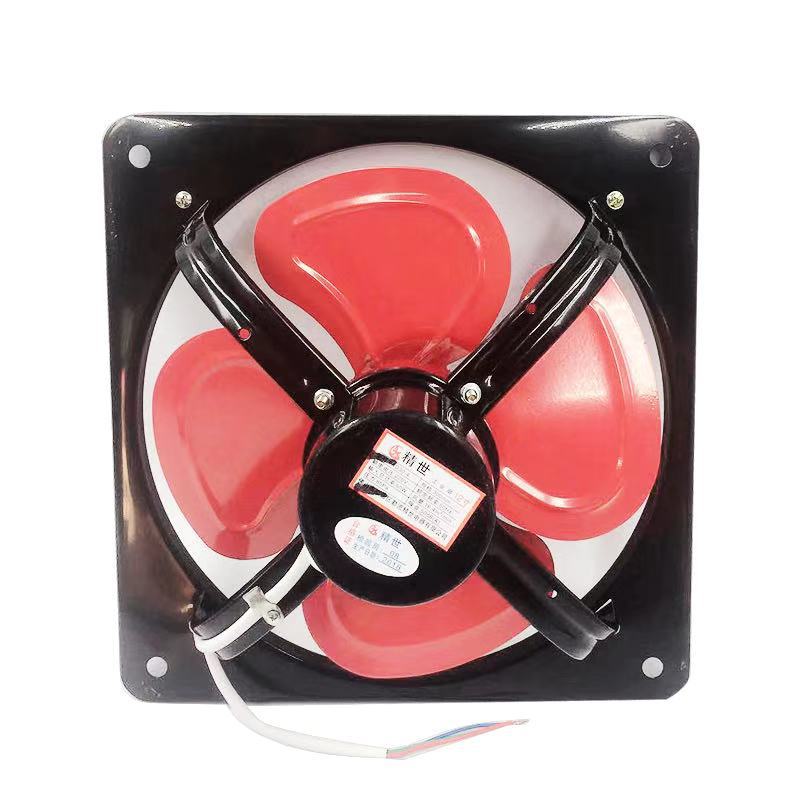 8/10 inch Powerful Industrial Ventilation Extractor Metal Axial Exhaust Commercial Air Blower Fan for Kitchen Bedroom