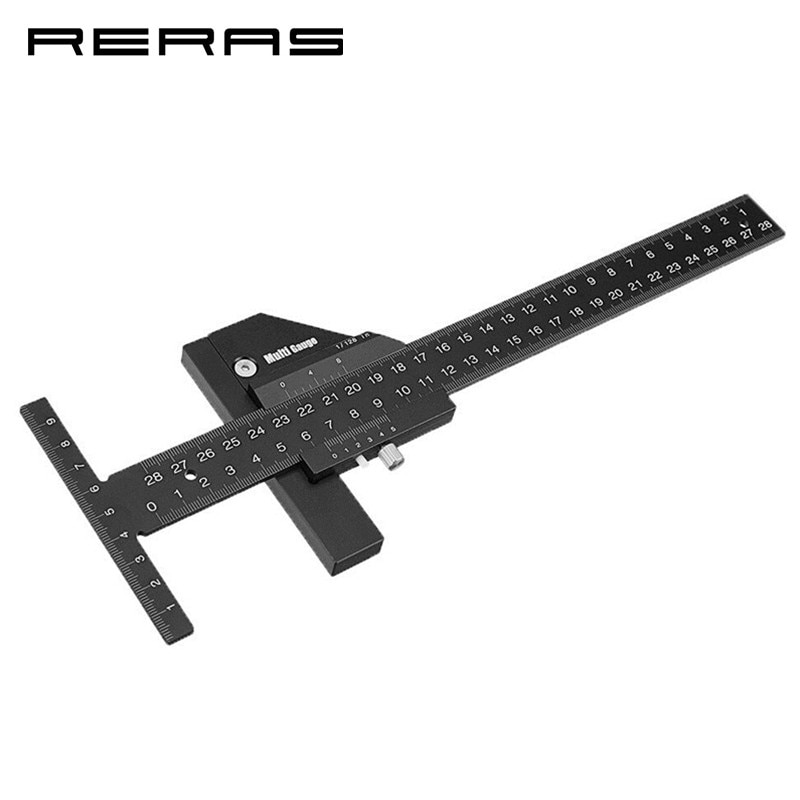 Calibrador multifunción para carpintería de acero al aluminio, regla de marcado, regla de encuadre, herramienta para herramientas de carpintería